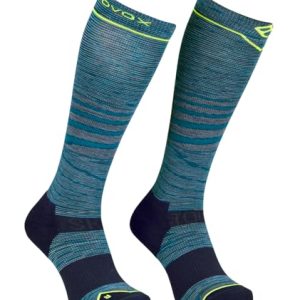 ORTOVOX SKI TOUR LT COMP LONG SOCKS M, 54896, petrol blue blend, 39 41 ORTOVOX SKI TOUR LT COMP LONG SOCKS M, 54896, petrol blue blend, 39 41
