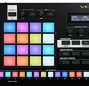 Roland Verselab Mv 1 Zen Core profesjonalne studio produkcji piosenek dla autorów i piosenkarzy. Podkładki 4 x sekwencer krokowy Tr Rec do perkusji, linii basowych części melodycznych Roland Verselab Mv 1 Zen Core profesjonalne studio produkcji piosenek dla autorów i piosenkarzy. Podkładki 4 x sekwencer krokowy Tr Rec do perkusji, linii basowych części melodycznych