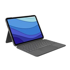 Logitech Combo Touch do iPad Pro 11 – Odłączana klawiatura, podświetlana, trackpad – UK/US Intl – Szary Logitech Combo Touch do iPad Pro 11 – Odłączana klawiatura, podświetlana, trackpad – UK/US Intl – Szary