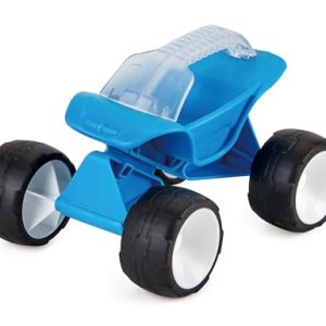 Hape Dune Buggy, Kids Push And Pull Sand Toy Beach Buggy Car For Toddlers, Blue Hape Dune Buggy, Kids Push And Pull Sand Toy Beach Buggy Car For Toddlers, Blue