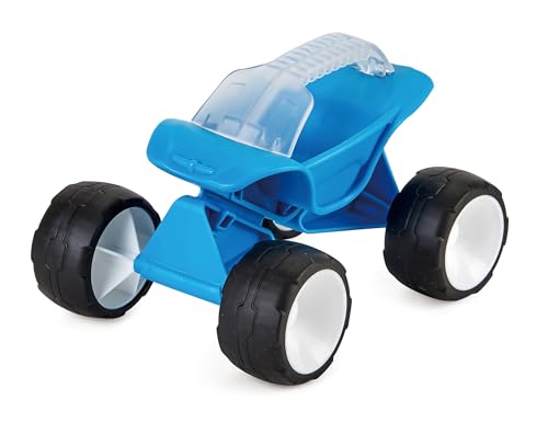 Hape Dune Buggy, Kids Push And Pull Sand Toy Beach Buggy Car For Toddlers, Blue Hape Dune Buggy, Kids Push And Pull Sand Toy Beach Buggy Car For Toddlers, Blue