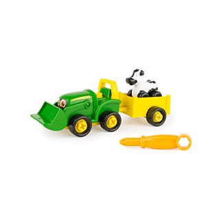 John Deere Build A Buddy Traktor, Zielony/Żółty, Od 6 Miesięcy John Deere Build A Buddy Traktor, Zielony/Żółty, Od 6 Miesięcy