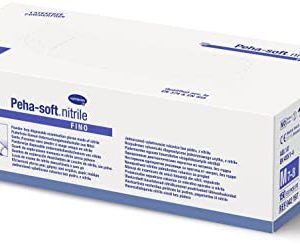 Hartmann Peha Soft Nitrylowe Fino – Niebieskie – Roz. M – 150 szt Hartmann Peha Soft Nitrylowe Fino – Niebieskie – Roz. M – 150 szt