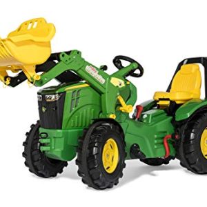 Rolly Toys traktor na pedały John Deere rollyX Trac Premium w zestawie z ładowarką RollyTrac (przerzutka dwubiegowa, hamulec ręczny, dla dzieci wieku 3 10 lat, regulowane siedzisko, Rolly Toys traktor na pedały John Deere rollyX Trac Premium w zestawie z ładowarką RollyTrac (przerzutka dwubiegowa, hamulec ręczny, dla dzieci wieku 3 10 lat, regulowane siedzisko,