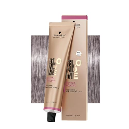 Schwarzkopf Blondme Blonde Toning 60 ml toner, Toning:T Steel Blue - obrazek 1
