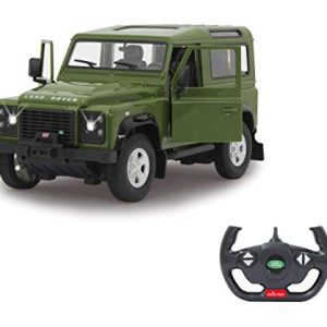 Jamara 405155 Land Rover Defender – Zdalnie Sterowany Samochód – Zielony – Skala 1:14 – Od 6 lat Jamara 405155 Land Rover Defender – Zdalnie Sterowany Samochód – Zielony – Skala 1:14 – Od 6 lat