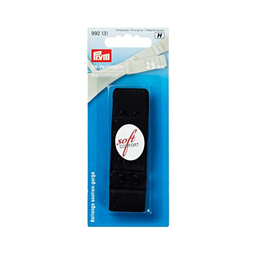 Prym Bra Extender Black (3x2, 25 mm) Haczyki 1 Sztuk - obrazek 1