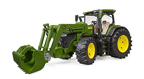 bruder 03151 John Deere 7R 350 z ładowaczem czołowym 1:16 Ciągnik, Bulldog, Wózek, Rolnictwo, Farma, Przyczepa, Maszyna, Świat, Zabawki - obrazek 1
