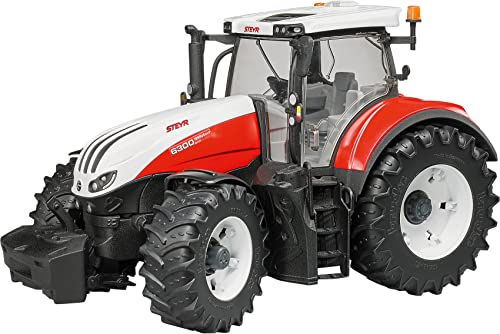 Bruder Traktor Steyr 6300 Terrus CVT z Przyczepą Wywrotną - obrazek 1