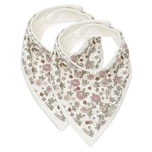 Jollein 029 867 67045 Bandana śliniaczek chusta na szyję, zestaw 2 sztuk, retro kwiaty Jollein 029 867 67045 Bandana śliniaczek chusta na szyję, zestaw 2 sztuk, retro kwiaty
