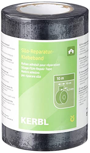 Kerbl 29830 taśma naprawcza, czarna, długość 10 m, szerokość cm, grubość 0,2 mm, 1 sztuka
