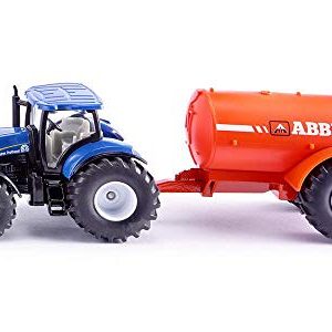 siku 1945, Tractor with Single Axle Vacuum Tanker, 1:50, Metal/Plastic, Blue/Orange, Multifunctional siku 1945, Tractor with Single Axle Vacuum Tanker, 1:50, Metal/Plastic, Blue/Orange, Multifunctional