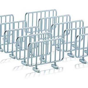 Siku 2464 – Barierki drogowe – 1:32 – Metal – Srebrny – 10 sztuk Siku 2464 – Barierki drogowe – 1:32 – Metal – Srebrny – 10 sztuk