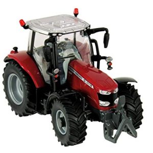 Britains Massey Ferguson 6718S traktor, zabawka przesuwna z wysokiej jakości materiału, interaktywna push toys dla małych dzieci od 3 lat i fanów wiernych oryginałów, czerwona Britains Massey Ferguson 6718S traktor, zabawka przesuwna z wysokiej jakości materiału, interaktywna push toys dla małych dzieci od 3 lat i fanów wiernych oryginałów, czerwona