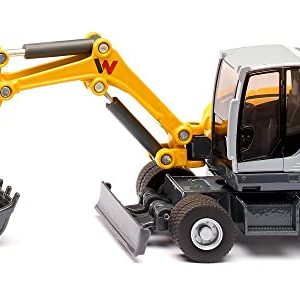 SIKU 3560 Super Other License Wacker Neuson EW65 Mobile excavator, yellow SIKU 3560 Super Other License Wacker Neuson EW65 Mobile excavator, yellow
