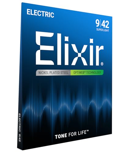 Elixir Optiweb 9 42 Struny do gitary elektrycznej - obrazek 1