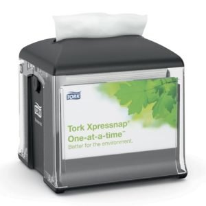 Tork Xpressnap serwetki, tworzywo sztuczne, czarne, 1 Tork Xpressnap serwetki, tworzywo sztuczne, czarne, 1