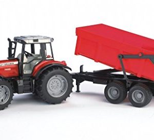 Bruder, Traktor Massey Ferguson 7480 z przyczepą wywrotką, 02045 Bruder, Traktor Massey Ferguson 7480 z przyczepą wywrotką, 02045
