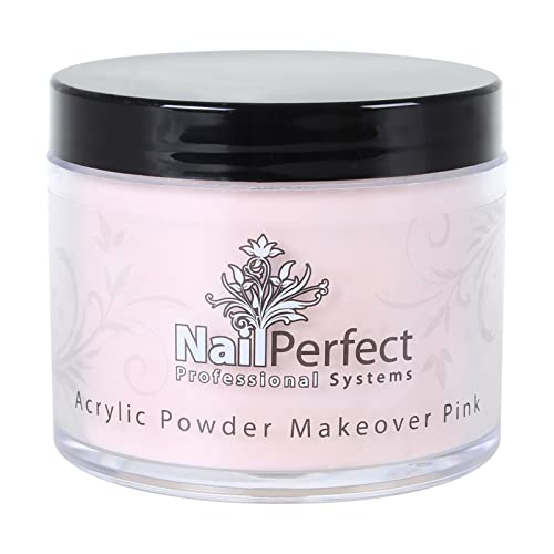 NailPerfect Powder Makeover Pink 100gr - obrazek 1