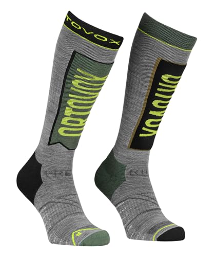 ORTOVOX FREERIDE LONG SOCKS M, 54400, wild herbs, 45 47 - obrazek 1