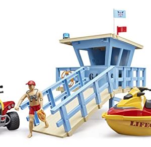 Bruder 62780 bworld Set Life Guard Station, 1:16 Bruder 62780 bworld Set Life Guard Station, 1:16