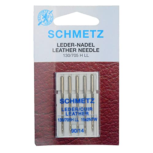 Igły Schmetz do skóry, 5 szt. 5×90