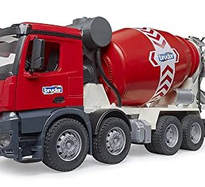 Bruder Mercedes Benz Arocs Betoniarka Czerwona – BR 03655 Bruder Mercedes Benz Arocs Betoniarka Czerwona – BR 03655