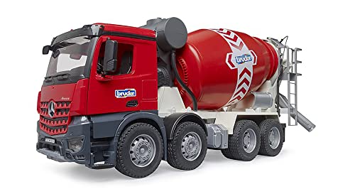 Bruder Mercedes Benz Arocs Betoniarka Czerwona – BR 03655 Bruder Mercedes Benz Arocs Betoniarka Czerwona – BR 03655