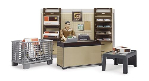 Bruder Centrum logistyczne UPS - Zestaw zabawy 1:16 - 062250 - obrazek 1