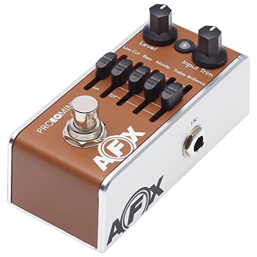FISHMAN Prewzmacniacz gitarowy pedał AFX Pro EQ Mini Acoustic Preamp & - obrazek 1