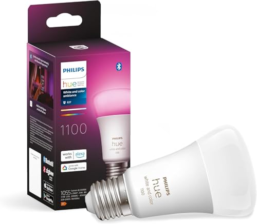 Inteligentna żarówka PHILIPS HUE White and Color A60 E27 1100 Inteligentna żarówka PHILIPS HUE White and Color A60 E27 1100