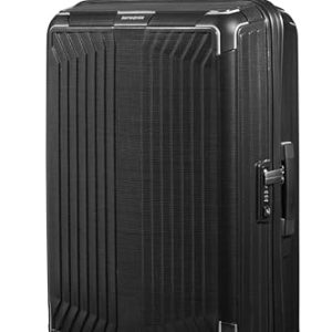 Samsonite Lite-Box średniej wielkości walizka z twardą skorupą klasy premium 69 cm, podróżna 4 kółkami, lekka, zamek TSA, 75 l 2,80 kg czarna Samsonite Lite-Box średniej wielkości walizka z twardą skorupą klasy premium 69 cm, podróżna 4 kółkami, lekka, zamek TSA, 75 l 2,80 kg czarna