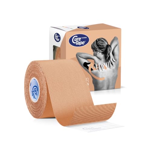 CureTape Classic Kinesiotaping Beżowy 5 cm x 5 m CureTape Classic Kinesiotaping Beżowy 5 cm x 5 m