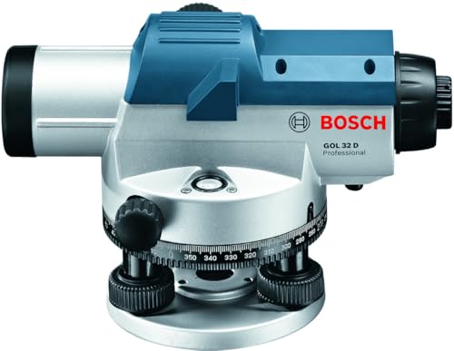 Bosch Professional Niwelator optyczny GOL 32 D (powiększenie 32x, jednostka miary: 360, zasięg: do 120 m, walizka) - obrazek 1