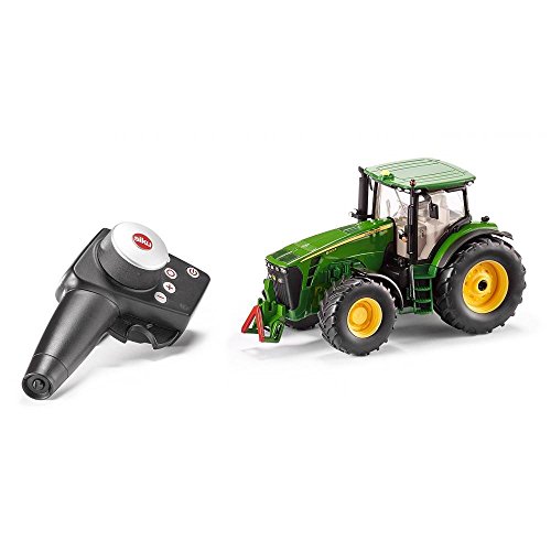 Siku Traktor zdalnie sterowany John Deere 8345R – 1:32 – Z pilotem – Zielony Siku Traktor zdalnie sterowany John Deere 8345R – 1:32 – Z pilotem – Zielony