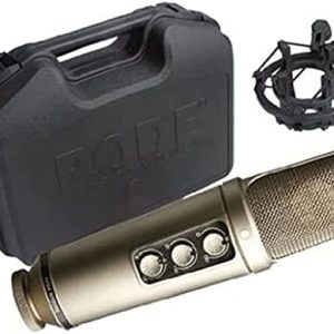 RØDE NT2000 Wszechstronny mikrofon pojemnościowy z dużą membraną i zmiennym kierunkiem polaryzacji, padem filtrem dolnoprzepustowym do nagrywania wokalu instrumentów RØDE NT2000 Wszechstronny mikrofon pojemnościowy z dużą membraną i zmiennym kierunkiem polaryzacji, padem filtrem dolnoprzepustowym do nagrywania wokalu instrumentów