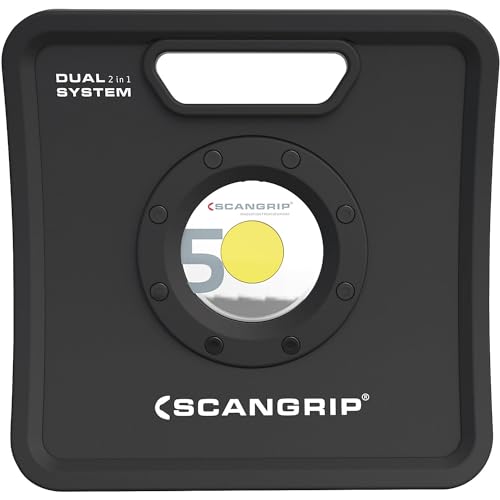 SCANGRIP LIGHTING A1935109035443 Lampa Robocza, 240 V, 11 W, Ciemnoszary, 26.7×8.7×26.2 cm