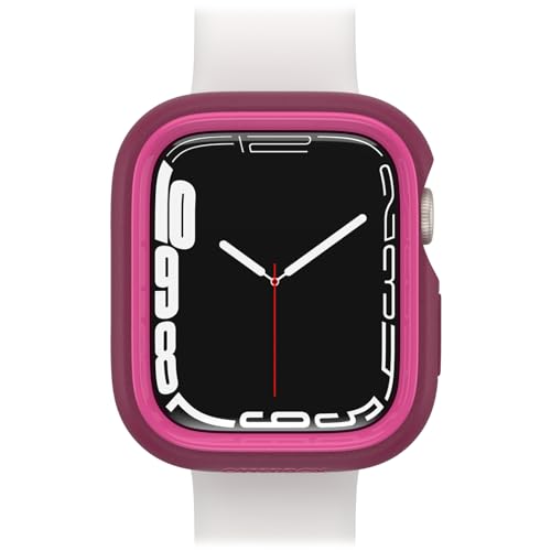 OtterBox Watch Bumper do Apple Series 9/8/7 45mm, odporne na wstrząsy, upadki, smukłe etui ochronne zegarek Watch, chroni wyświetlacz i krawędzie, Różowe