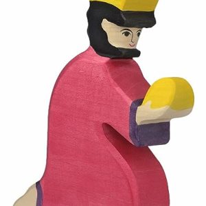 Holztiger 80284 figurka do zabawy Balthasar, czerwona Holztiger 80284 figurka do zabawy Balthasar, czerwona