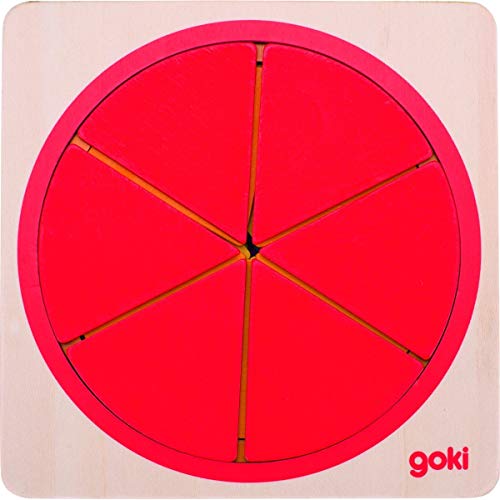 goki 57737 puzzle warstwowe koło, 21 częściowy - obrazek 1