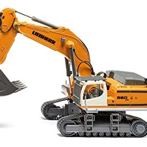 Siku 6741, Liebherr R980 SME Koparka gąsienicowa, Zdalne sterowanie, 1:32, Możliwe sterowanie aplikacją Bluetooth, Bez pilota zdalnego sterowania, Metal,tworzywo sztuczne, żółty Siku 6741, Liebherr R980 SME Koparka gąsienicowa, Zdalne sterowanie, 1:32, Możliwe sterowanie aplikacją Bluetooth, Bez pilota zdalnego sterowania, Metal,tworzywo sztuczne, żółty