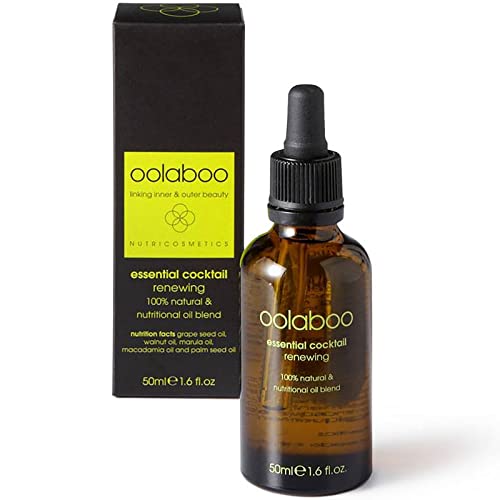 OOLABOO Essential Cocktail 100% Natural & Nutritional Renewing Oil Blend, 50 ml