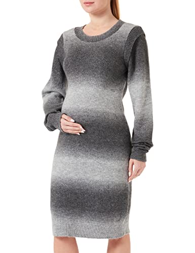 Supermom Damska sukienka z długim rękawem, czarna P090, XL