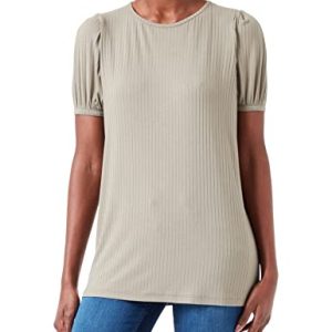 Supermom Damska koszulka z krótkim rękawem Rib Vetiver T Shirt, P951, 36 PL Supermom Damska koszulka z krótkim rękawem Rib Vetiver T Shirt, P951, 36 PL