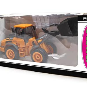JAMARA 405058 Ładowarka kołowa Volvo L50 1:16 2,4 GHz wierne zginanie, tryb czuwania, dźwięk ostrzegawczy cofania, napęd na 2 koła, kierunkowskaz, realistyczny silnika, pomarańczowa JAMARA 405058 Ładowarka kołowa Volvo L50 1:16 2,4 GHz wierne zginanie, tryb czuwania, dźwięk ostrzegawczy cofania, napęd na 2 koła, kierunkowskaz, realistyczny silnika, pomarańczowa