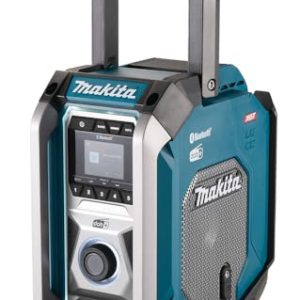 Makita MR007GZ akumulatorowe radio budowlane 18 V 40 maks. (bez akumulatora, bez ładowarki), petrol Makita MR007GZ akumulatorowe radio budowlane 18 V 40 maks. (bez akumulatora, bez ładowarki), petrol