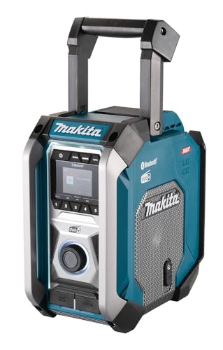 Makita MR007GZ akumulatorowe radio budowlane 18 V 40 maks. (bez akumulatora, bez ładowarki), petrol - obrazek 1