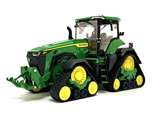 Britains 43249 John Deere 8RX 410 figurek kolekcjonerskich dla dzieci, akcesoria do traktorów, kompatybilne z zabawkami rolnymi 1:32, odpowiednie kolekcjonerów i dzieci od 14 lat