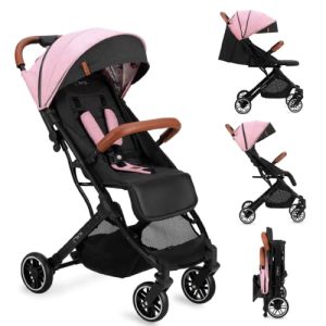 MoMi Estelle Wózek spacerowy – Różowy MoMi Estelle Wózek spacerowy – Różowy