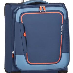 Walizka kabinowa American Tourister Pulsonic combat navy